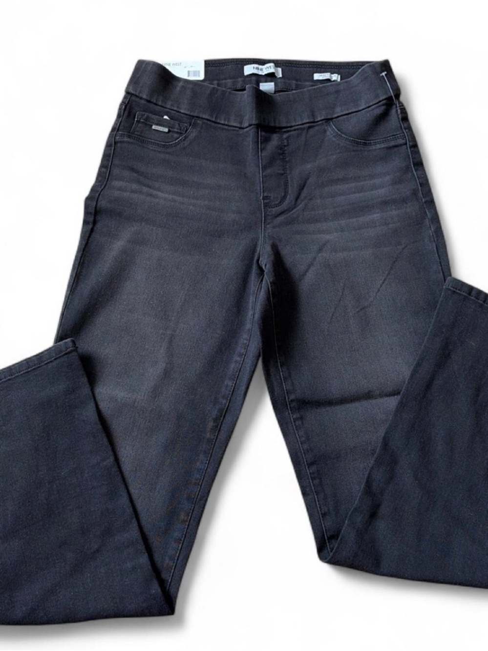 Nine West Black Pull-On Jeggings